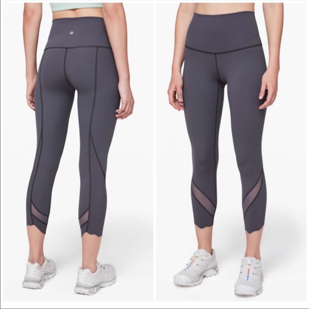 Lululemon scalloped leggings size 6
